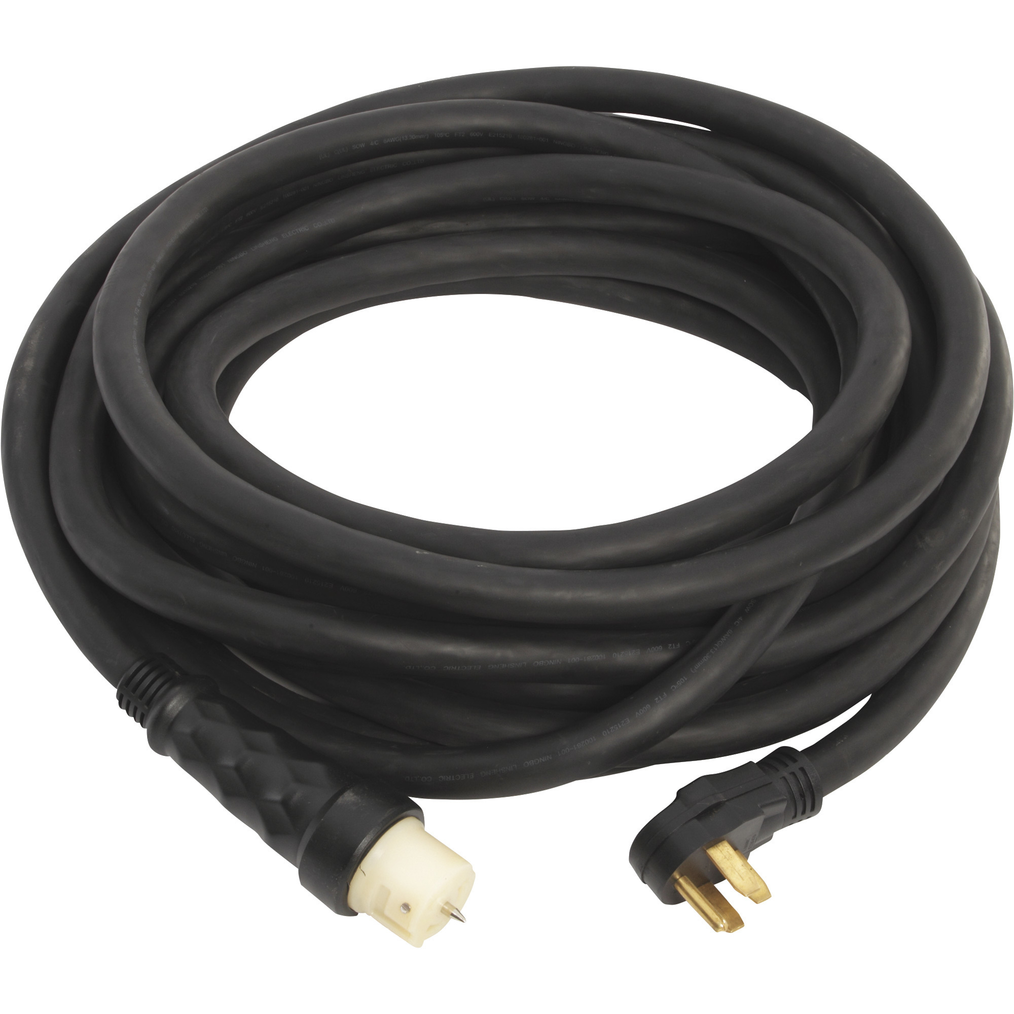 Generac Generator Cord, 50 Amps, 125/250 Volts, 50ft., Model# 6390